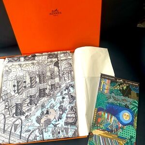 Hermes Grand Prix Scarf